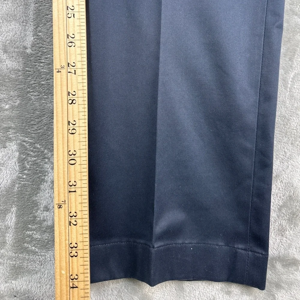 Brooks Brothers Advantage Chino Clark Fit Navy Blue Pants Mens 40x34 Lightweight